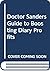 Doctor Sanders Guide to Boo...