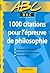 ABC du bac, 1000 citations ...