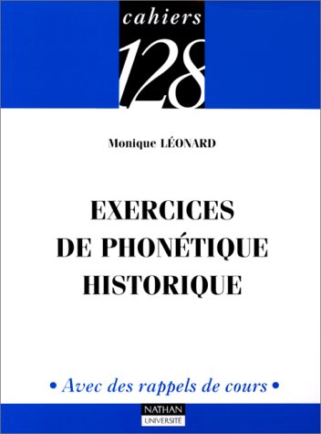 Exercices de phonétique historique (Paperback)