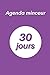 Agenda Minceur: 30 jours