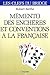 Memento des enchères à la f...