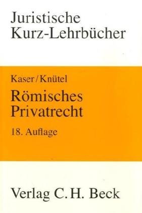 Römisches Privatrecht (Paperback)