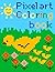 Pixel art coloring book