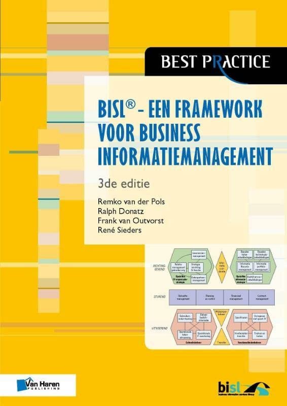 BISL. Een framework voor business informatiemanageme (Best practice)