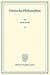Deutsche Philosophen: Lebensgang Und Lehrgebaude Von Kant, Schelling, Fechner, Lotze, Lange, Erdmann, Mach, Stumpf, Baumker, Eucken, Siegfried Becher (Duncker & Humblot Reprints) (German Edition)