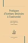 Pratiques d'écriture littéraire à l'université