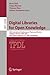 Digital Libraries for Open Knowledge: 24th International Conference on Theory and Practice of Digital Libraries, TPDL 2020, Lyon, France, August ... Applications, incl. Internet/Web, and HCI)