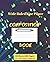 Composition book: Wide Ruled Line journal, 100 sheets 200 pages, size 7.5" x 9.25" (19.05 x 23.495 cm)