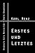 Erstes und Letztes: Erste G...