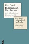 Zeiteinteilung (Maximen) I und II / Time Management (Maxims) ... by Kurt Gödel