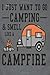 Camping lined notebook jour...