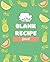 Blank recipe book: Blank Re...