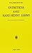 Entretiens avec Hans Henny Jahnn by Walter Muschg