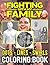 Fighting With My Family Dots Lines Swirls Coloring Book by Joe Ragusa