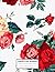 Composition Notebook: Pretty Drawing Art Flower Soft Glossy Cover Wide Ruled Blank Lined Soft Cover Journal Paper 7.44 x 9.69 Inches 110 Pages ... Supplies Student Teacher Nurse Daily