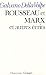 Rousseau Et Marx