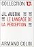 Le langage de la perception