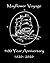 Mayflower Voyage - 400 Year Anniversary 1620 - 2020: 8 x 10 - 6 Subject - Notebook Journal