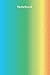 Rainbow Notebook: Paperback...