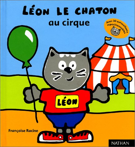 Léon le chaton au cirque (Board Book)