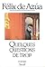 Quelques Questions de trop