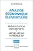 Analyse économique élémenta...