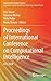 Proceedings of International Conference on Computational Intelligence: ICCI 2020 (Algorithms for Intelligent Systems)