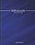 MYBlu Notebook Slanted Rule...