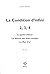 La Condition d'infini II, I...