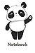 Cool panda notebook!