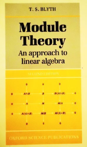 Module Theory: An Approach to Linear Algebra (Paperback)