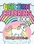 Unicorn Coloring Book for K...