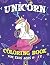 Unicorn Coloring Book: Ador...