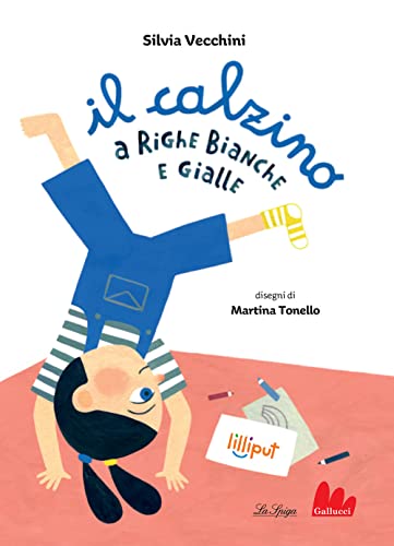 Il Calzino a Righe Bianche e Gialle (Board Book)
