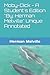 Moby-Dick - A Student's Edition "By: Herman Melville" Unique Annotated