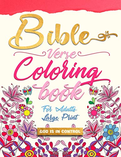 Bible Verse Coloring book for Adults Large Print (Christian Coloring Books)