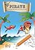 Pirates coloring / colouring in and counting activity book 50... by SLC Tuition and Publishing