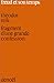 FRAGMENT D'UNE GRANDE CONFESSION