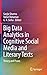 Big Data Analytics in Cognitive Social Media and Literary Texts by Sanjiv Sharma
