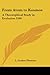 From Atom to Kosmos: A Theosophical Study in Evolution 1940