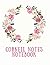 Cornell Notes Notebook: Cute Floral College Ruled Lined Journal Note Taking System for School and University
