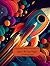 Coloring Book for Adults: Space Rocket Ship