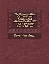 Decomposition of the Fixed Alkalies and Alkaline Earths 1807 1808