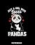 Peace Love Pandas Notebook by Nora Kramer