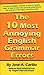 The 10 Most Annoying English Grammar Errors by Jose A. Carillo