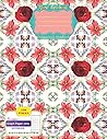 floral notebook, composition notebook: 1 subject Graph Paper notebook 8.5 X 11 in" with divider Sheets | 1 Subject Quad Ruled 4 squares per inch, 120 ... for girls and women, Science & Math Notebook