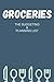 Groceries: The Budgeting & Planning List