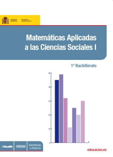 Matemáticas aplicadas a las ciencias sociales I. 1º bachillerato (Spanish Edition)