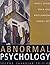 Abnormal Psychology, Second...