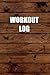 WORKOUT LOG: 6x9 Gym Log Wo...